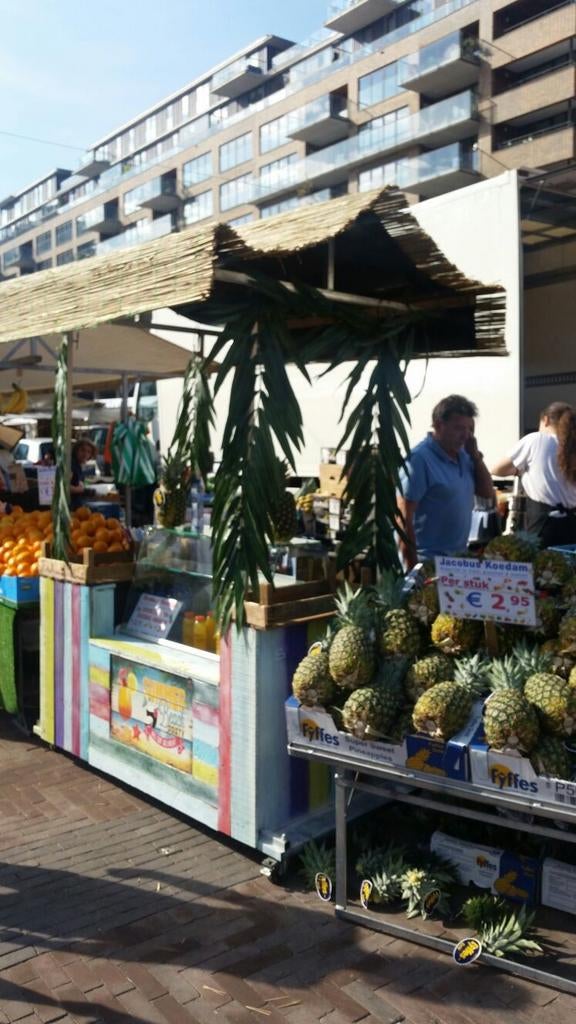 Verkoopkraam met koeling, demontabel, Ophalen