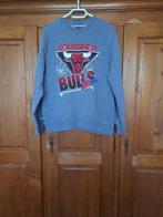 Chicago Bulls trui, grijs, maat L, Kleding | Heren, Verzenden, Gedragen, Maat 52/54 (L), Grijs