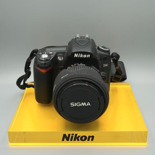 Nikon D90 + Sigma 18-125mm incl. zonnekap en riem, Audio, Tv en Foto, Fotocamera's Digitaal, Gebruikt, Spiegelreflex, Nikon, 4 t/m 7 keer