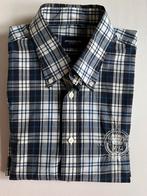 McGregor Regular Fit katoen blauw ruit D5 XL zgan, Zo goed als nieuw, Halswijdte 43/44 (XL), Verzenden, McGregor
