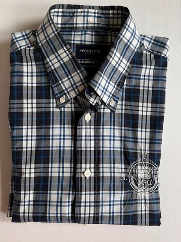 McGregor Regular Fit katoen blauw ruit D5 XL zgan beschikbaar voor biedingen