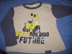 Bruin/beige shirt, 98/104, Pixar Cars, Kinderen en Baby's, Kinderkleding | Maat 98, Ophalen of Verzenden, Zo goed als nieuw, Jongen