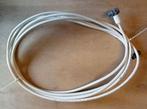Coax aansluitkabel met stekers. Hirschmann, ca. 5 meter., Ophalen of Verzenden, Coaxiale kabel