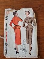 Vintage naaipatroon simplicity 3305 50s jurk, Hobby en Vrije tijd, Kledingpatronen, Ophalen of Verzenden, Vrouw, Overige merken