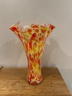 Prachtige Wave vaas Fidrio, Huis en Inrichting, Woonaccessoires | Vazen, Ophalen, Zo goed als nieuw, Glas, Minder dan 50 cm