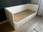 IKEA Hemnes Bed - uitschuifbaar met lades, Ophalen, Gebruikt, 90 cm, Eenpersoons