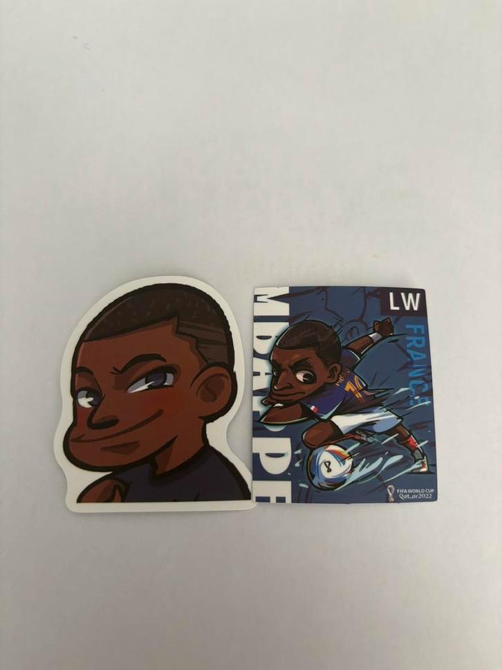 Mbappe sticker - Frankrijk, Verzamelen, Sportartikelen en Voetbal, Nieuw, Poster, Plaatje of Sticker, Buitenlandse clubs, Ophalen of Verzenden