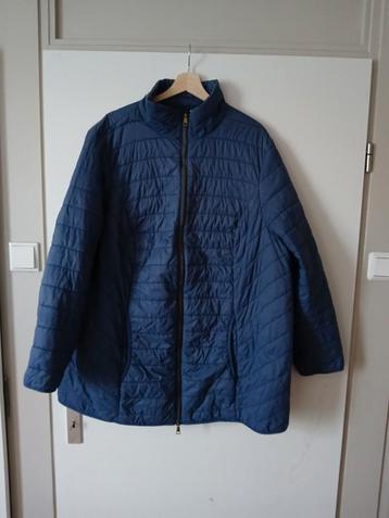 Zgan zomerjas blauw ulla popken maat 52 54 56 beschikbaar voor biedingen