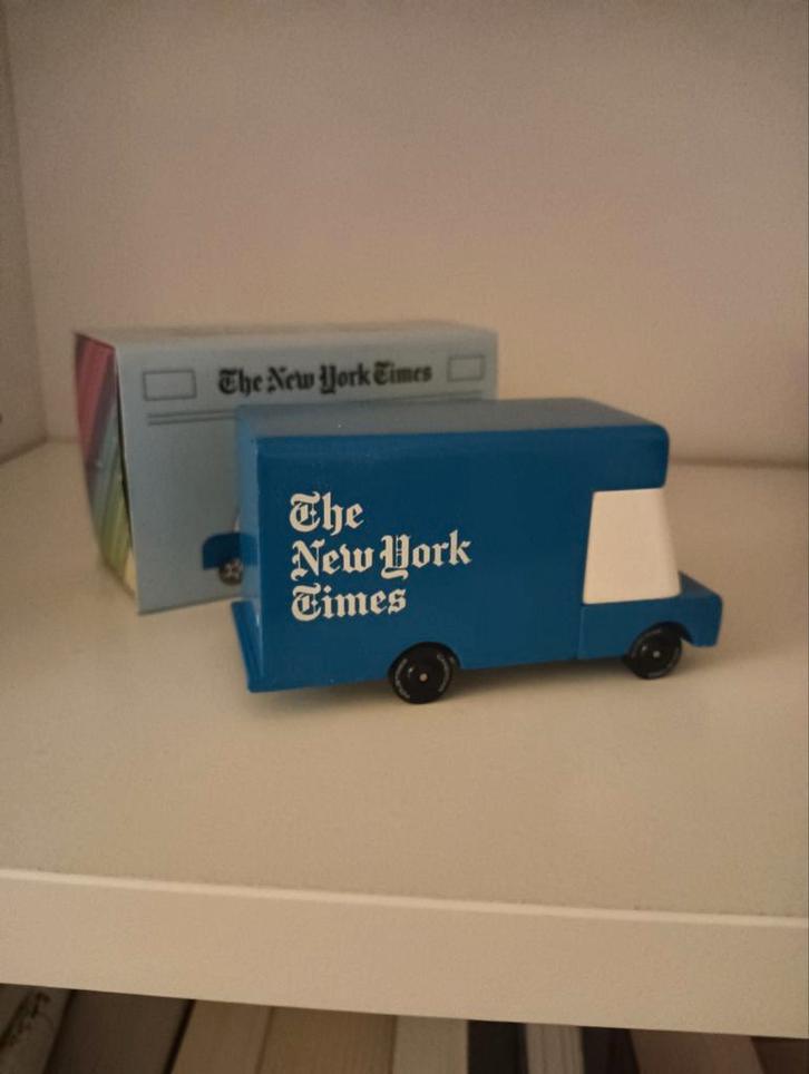 The New York Times Bezorgwagen - Verzamelobject, Antiek en Kunst, Antiek | Speelgoed, Ophalen of Verzenden