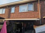 Zonnescherm met defect - 5,5m breed - zie omschrijving, Tuin en Terras, Zonneschermen, Ophalen, Gebruikt, 450 cm of meer, Elektrisch