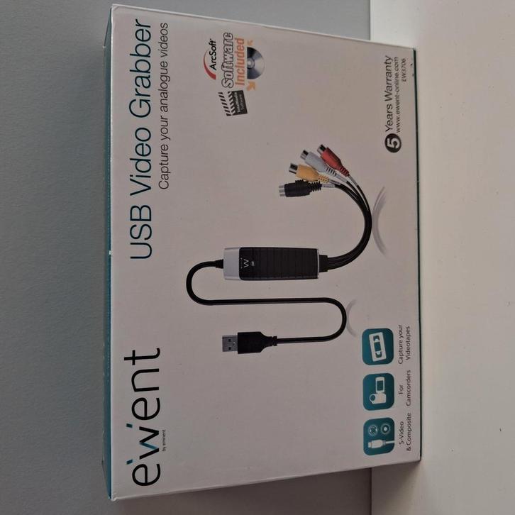 Videograbber Ewent EW3706, Computers en Software, Capture cards, Nieuw, Ophalen of Verzenden