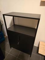 Ikea TROTTEN Antraciet Kast - 70x35x110cm, Ophalen, Met deur(en), 100 tot 150 cm, 50 tot 100 cm