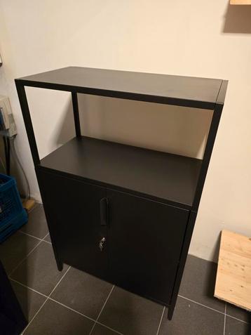 Ikea TROTTEN Antraciet Kast - 70x35x110cm beschikbaar voor biedingen