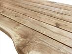 massief eiken tuintafel | tuintafel | eiken | tuinmeubelen, Tuin en Terras, Tuinsets en Loungesets, Ophalen, Nieuw, Hout, Bank