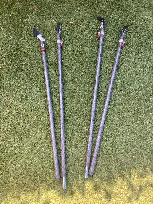 CarbonX verandastang van Isabella. (2 stuks) Tent stokken, Caravans en Kamperen, Caravan accessoires, Zo goed als nieuw, Ophalen