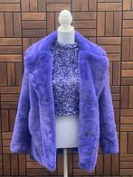 Paarse jas maat S, Kleding | Dames, Ophalen of Verzenden, Gedragen, Maat 36 (S), Paars