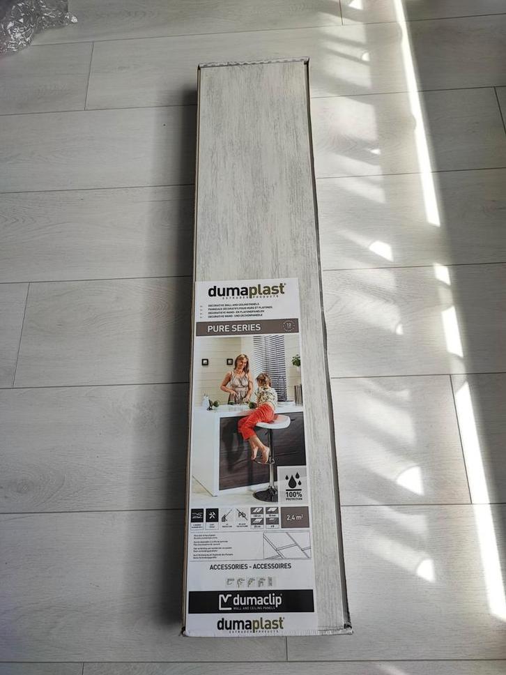 Dumaclip Wandpanelen - een prijs voor alle pakken!, Doe-het-zelf en Verbouw, Platen en Panelen, Nieuw, Overige materialen, Minder dan 20 mm