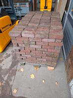 Gebakken dikformaat rood  67m2 op pallets, Tuin en Terras, Ophalen, Gebruikt, Keramiek, Klinkers