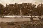 Hongarije 1930 Budapest met fontein, fotokaart, Verzenden, 1920 tot 1940, Gelopen, Overig Europa