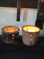 Kleine kaasmallen van steen/aardewerk sleets landelijk, Antiek en Kunst, Ophalen of Verzenden