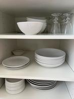 Servies IKEA wit, Huis en Inrichting, Keuken | Servies, Gebruikt, Ophalen of Verzenden