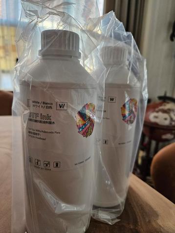 2 Liter Witte DTF Inkt beschikbaar voor biedingen