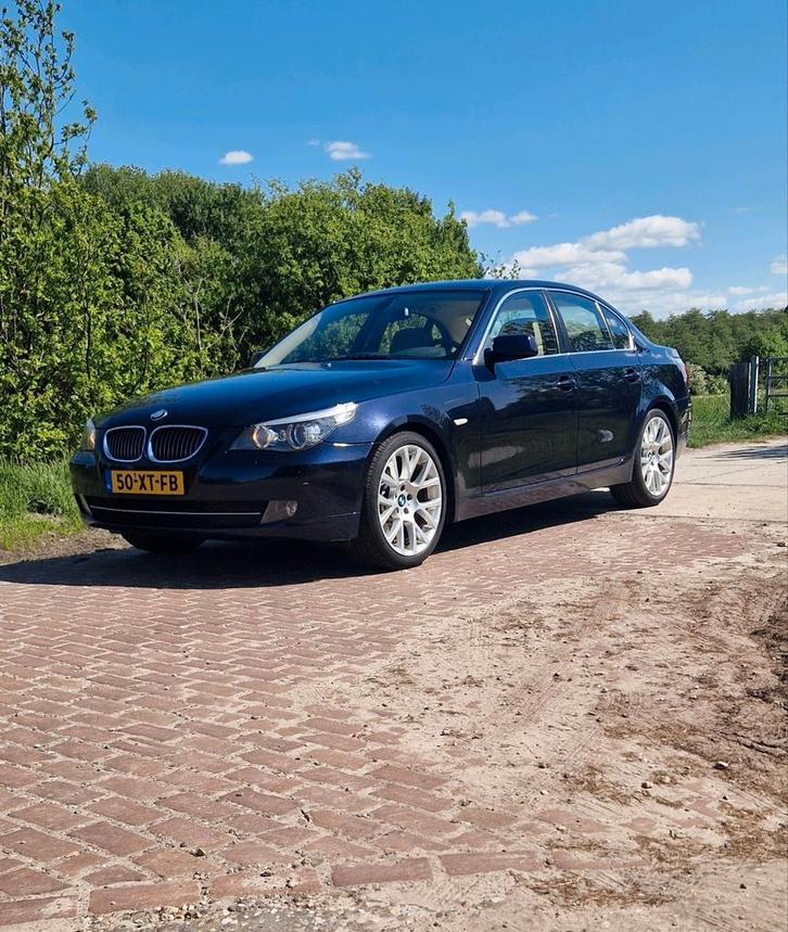 BMW 5-Serie 3.0 I 530 AUT 2007 Blauw, Auto's, BMW, Particulier, 5-Serie, Benzine, B, Sedan, Automaat, Origineel Nederlands, Blauw