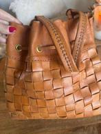 Vintage handmade leren tas Spain, Sieraden, Tassen en Uiterlijk, Tassen | Damestassen, Ophalen of Verzenden, Zo goed als nieuw