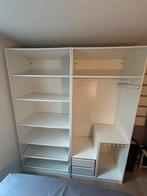Twee IKEA pax kasten - Wit met deuren, 100 tot 150 cm, Gebruikt, Ophalen of Verzenden, 50 tot 75 cm