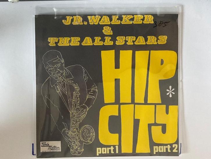 JR. WALKER & THE ALL STARSA: HIP CITY PART 1 &2. VG+, Cd's en Dvd's, Vinyl Singles, Gebruikt, Single, Pop, 7 inch, Ophalen of Verzenden