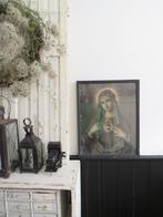 *** Prent maria achter glas ***, Ophalen of Verzenden