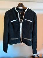Zwart bouclé jasje blazer Dept, maat S, in mooie staat, Zwart, Ophalen of Verzenden, Zo goed als nieuw, Jasje