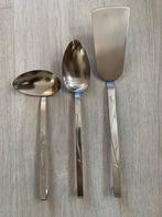 v lepelrek Sola Paola, dwars-lardeerlepel groentelepel spaan, Ophalen of Verzenden, Rvs of Chroom, Los bestek, Vaatwasserbestendig