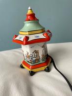 Aardewerk Lantaarntje met Lamp - 19cm, Ophalen of Verzenden, Gebruikt, Overige typen