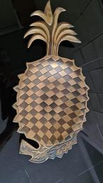 Schaal / schotel Ananas, koper, 60/70s, Ophalen of Verzenden