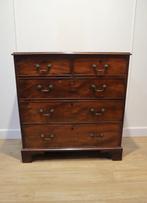 Antieke Engelse commode, ladenkast 18e eeuw, Ophalen of Verzenden