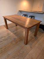 Houten eettafel 180x90cm, Ophalen, Gebruikt, 50 tot 100 cm, Rechthoekig