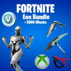 Fortnite: Eon Bundle + 2000 V-Bucks (Xbox One) Xbox Live Key, Vanaf 7 jaar, Avontuur en Actie, 1 speler, Zo goed als nieuw