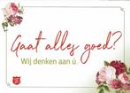 Ansichtkaart	Leger des Heils	Gaat alles goed?, Verzenden