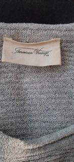Trui/ tuniek merk American Vintage   maat 40/42. Nieuw., American Vintage, Ophalen of Verzenden, Nieuw, Grijs