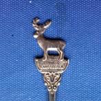 verzilverd lepeltje Laag Soeren, hert (90) - Rheden, Antiek en Kunst, Antiek | Bestek, Ophalen of Verzenden