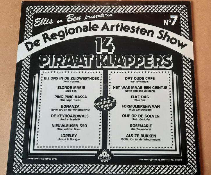 Ellis en ben presenteren de regionale artiesten deel 7, Cd's en Dvd's, Vinyl | Nederlandstalig, Zo goed als nieuw, Levenslied of Smartlap
