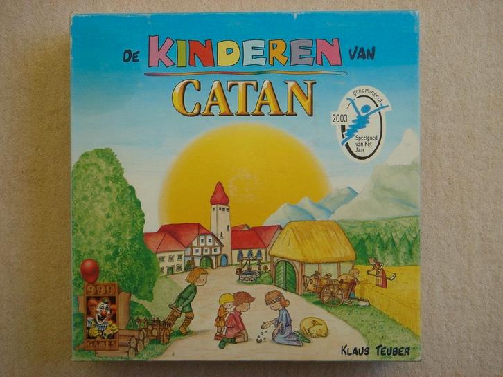 LEUK: De Kinderen van Catan (Catan kinderspel), Hobby en Vrije tijd, Gezelschapsspellen | Bordspellen, Gebruikt, Een of twee spelers