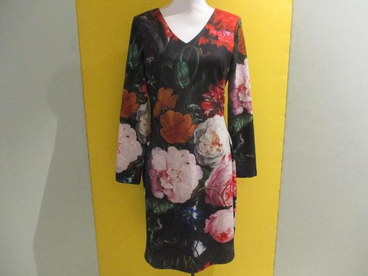 Smashed Lemon jurk maat L /40., Kleding | Dames, Jurken, Zo goed als nieuw, Maat 38/40 (M), Overige kleuren, Onder de knie, Ophalen of Verzenden