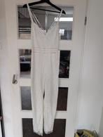 Trouw jumpsuit maat L, Ophalen of Verzenden, Zo goed als nieuw, Wit, Trouwpak