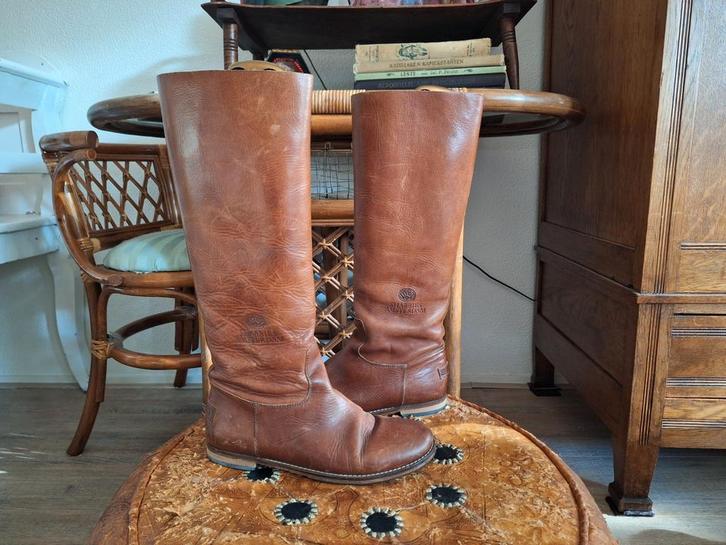 Shabbies Amsterdam laarzen maat 41, Kleding | Dames, Schoenen, Zo goed als nieuw, Hoge laarzen, Ophalen of Verzenden