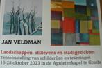 JAN VELDMAN / Landschappen, stillevens en stadsgezichten, Verzenden, Zo goed als nieuw, Schilder- en Tekenkunst