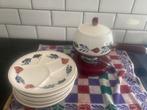 Boerenbont fondue set, Antiek en Kunst, Ophalen of Verzenden