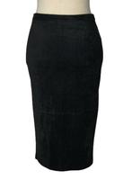 Nieuwe Nikkie suèdine rok, zwart, Mt. XS, Verzenden, Zwart, Nieuw, Nikkie