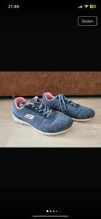 Skechers Flex Appeal 2.0 - maat 39, Ophalen of Verzenden, Zo goed als nieuw, Zwart, Sneakers of Gympen